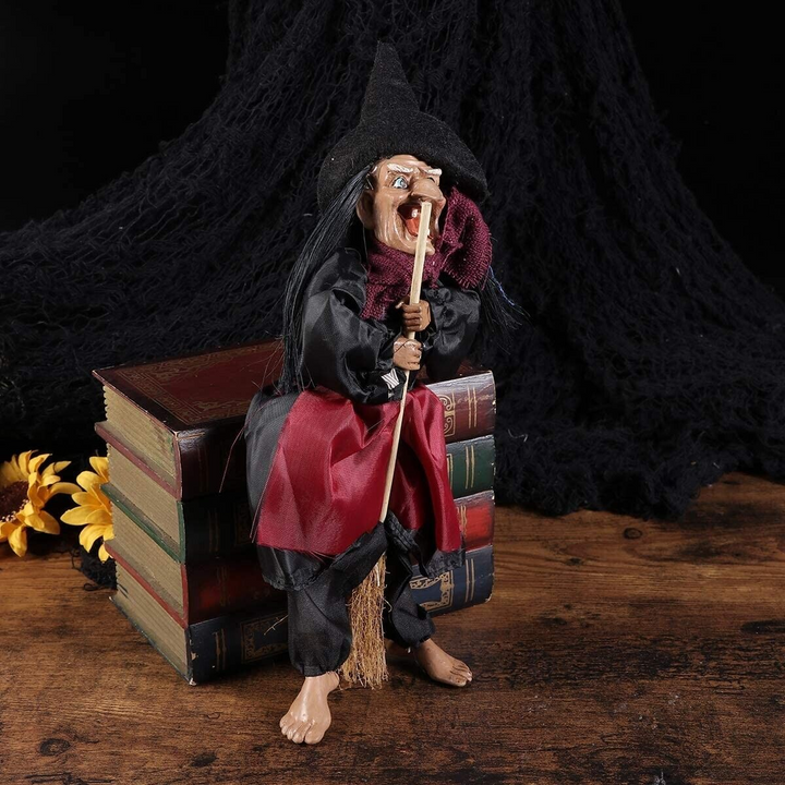 Halloween LED Cackling Witch