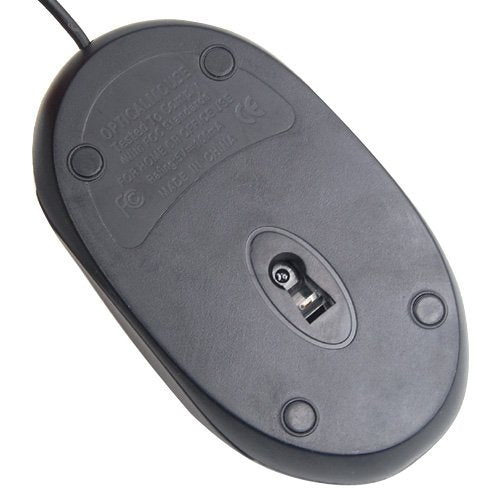 Black USB Wired Mouse