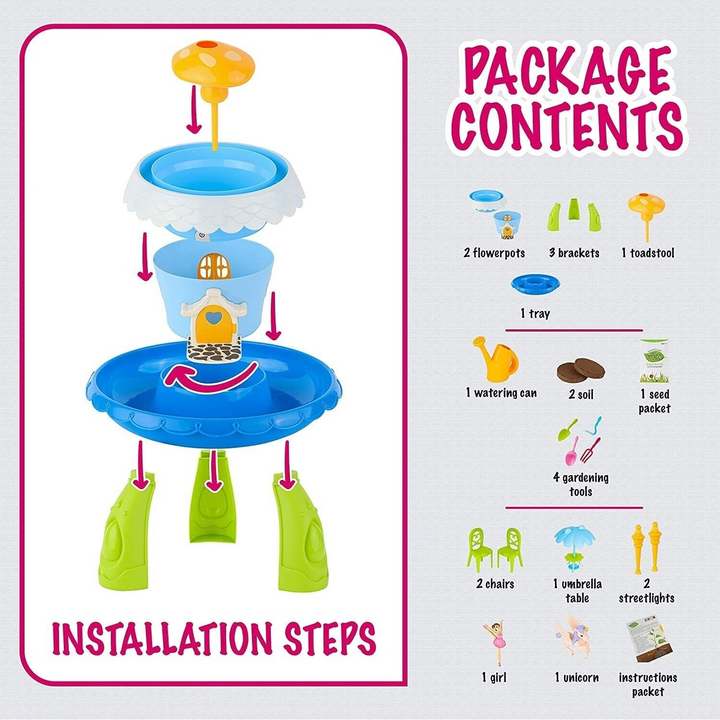 Magical Cottage Kids Garden Play Set