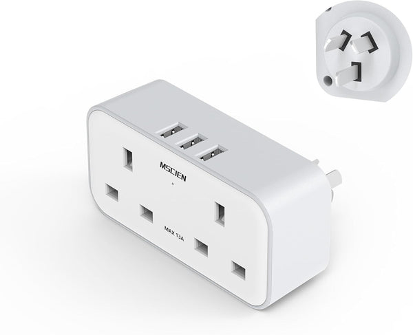Mscien UK To AUS Plug Socket