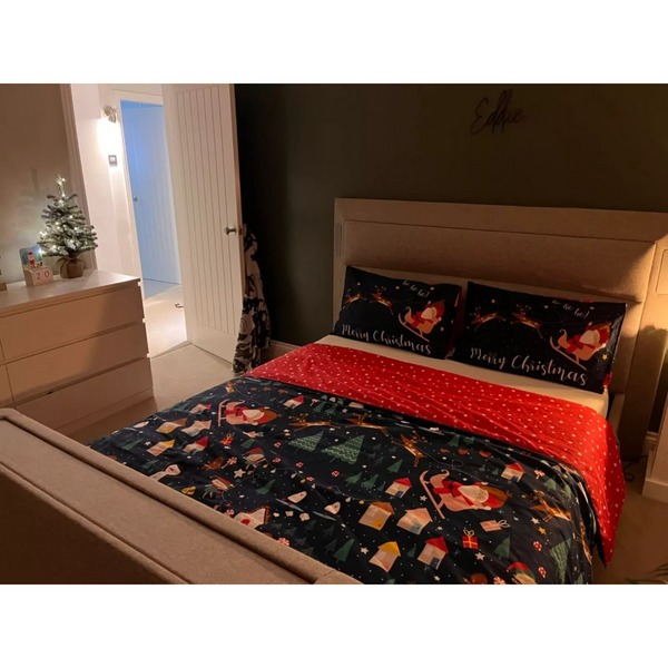 Santa Wonderland King Size Bedding