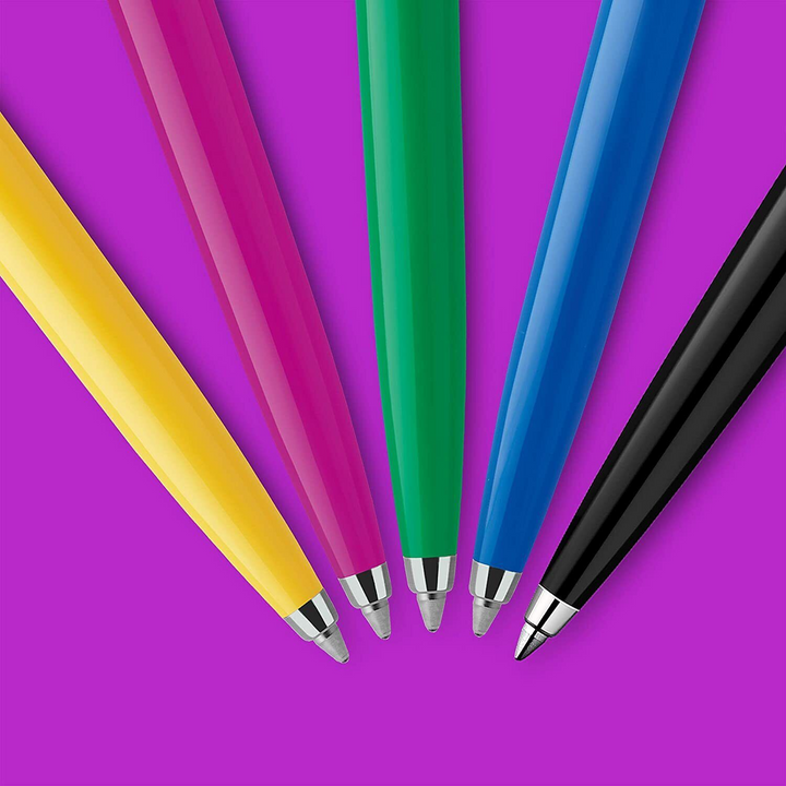 Parker Pen Yellow Jotter Black Gel Pen