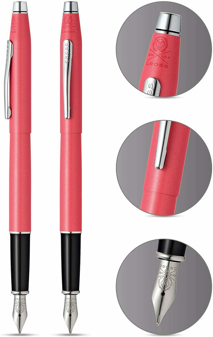 Cross Classic Coral Fine Fountain Pen