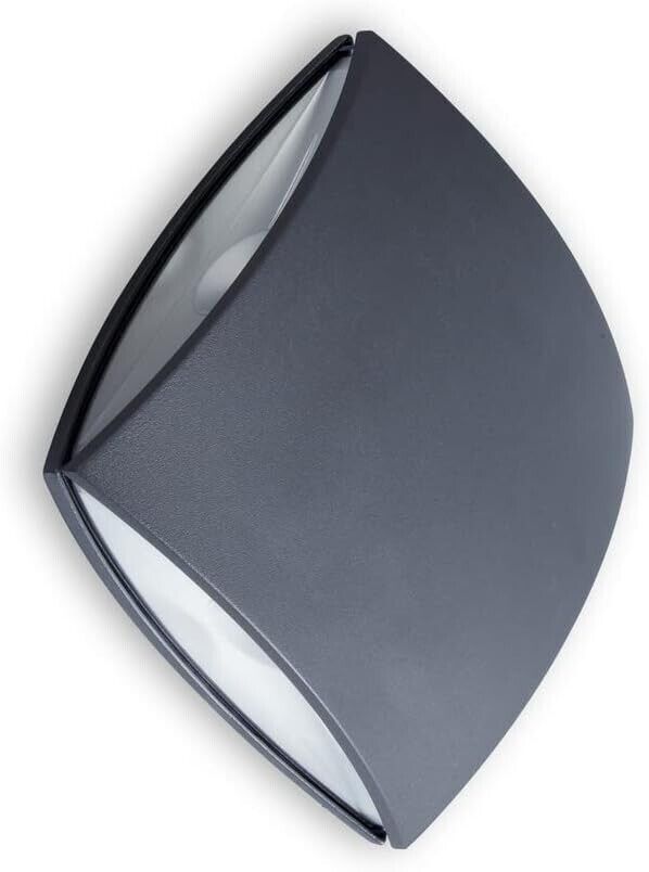 Lutec LED 4000K Wall Light Grey