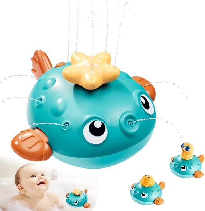 Duck Bath Toy Puffa Fish
