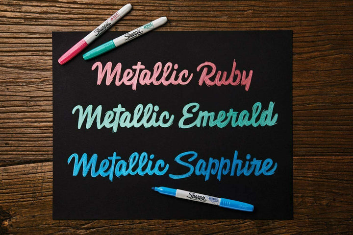 3 Metallic Sharpie Trio Pen Pack