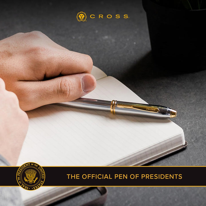 Cross Townsend Knurled Black Rollerball Pen