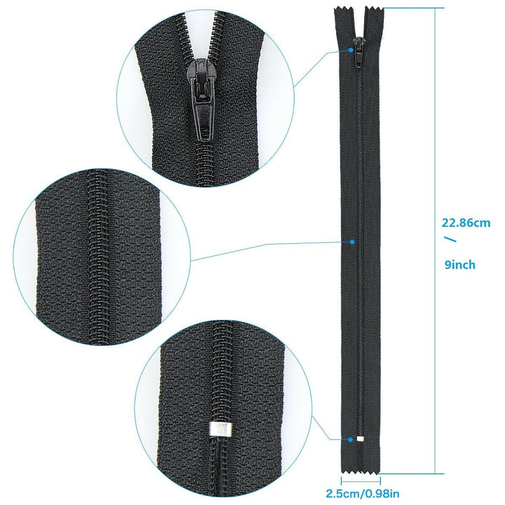 50 Assorted Upholstery Zips