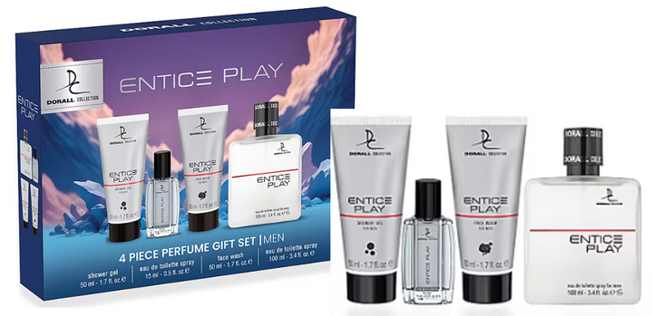Dorall Collection Entice Mens 4 Piece Gift Set