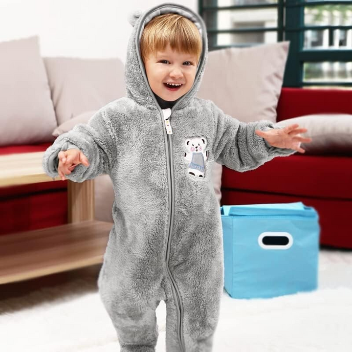 Vine Grey 3-6 Months Baby Jumpsuit