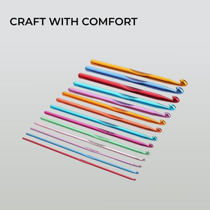 Crochet Hooks Set & Pouch
