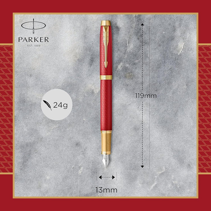 Parker IM Red Fountain Pen