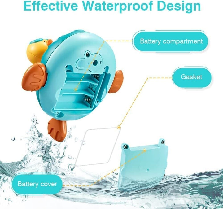 Duck Bath Toy Puffa Fish