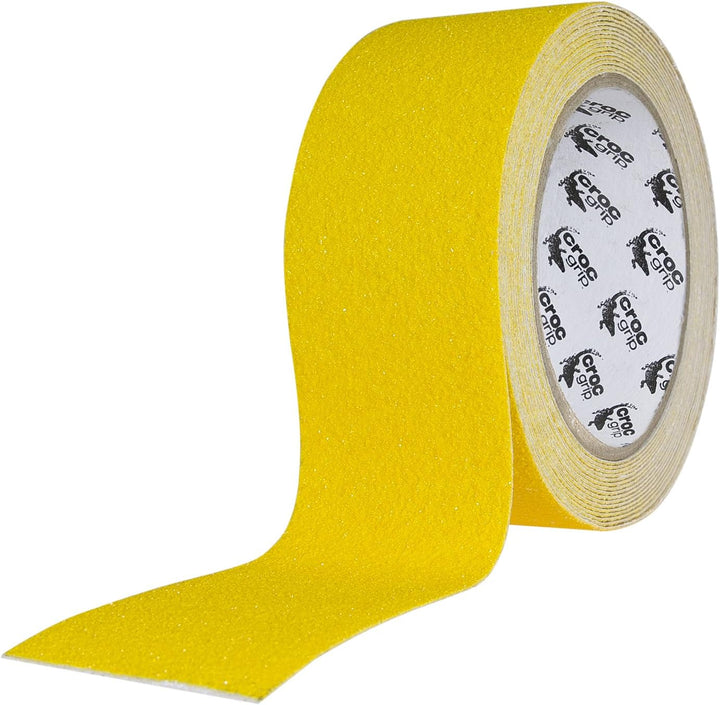 5m Croc Grip Yellow Anit-Slip 48mm Tape Roll