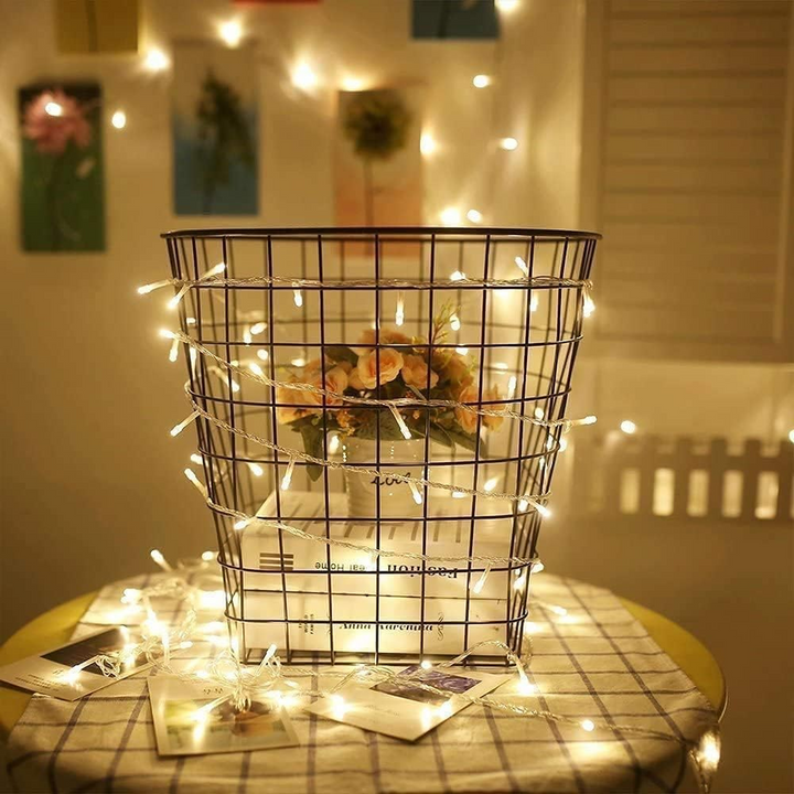 2 Waterproof 50 LED Battery Lights