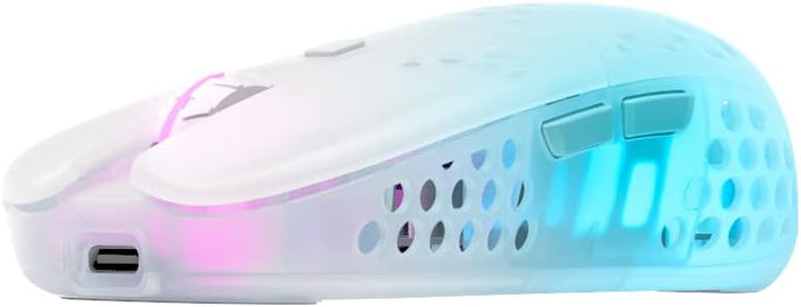 Cherry White XTRFY MZ1 Wireless Computer Mouse