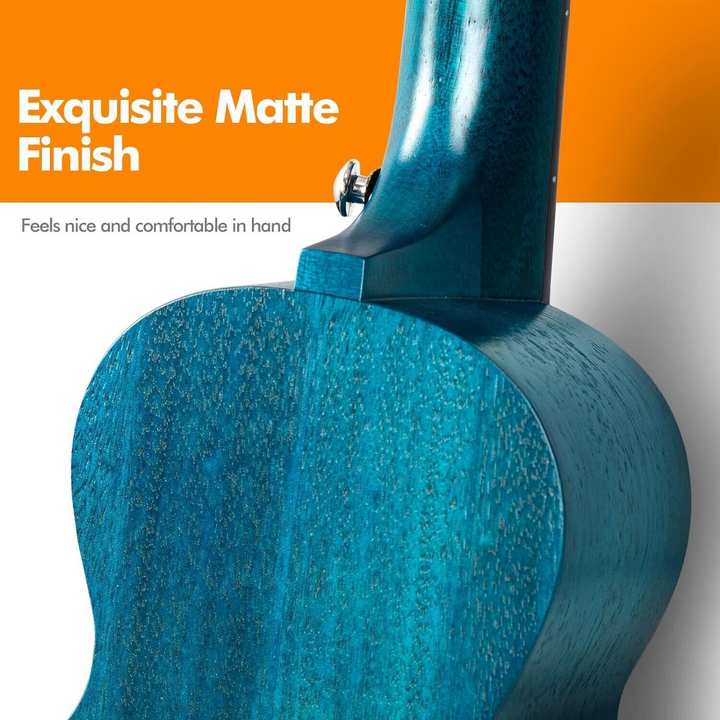 Enya Blue Soprano 21" Ukulele