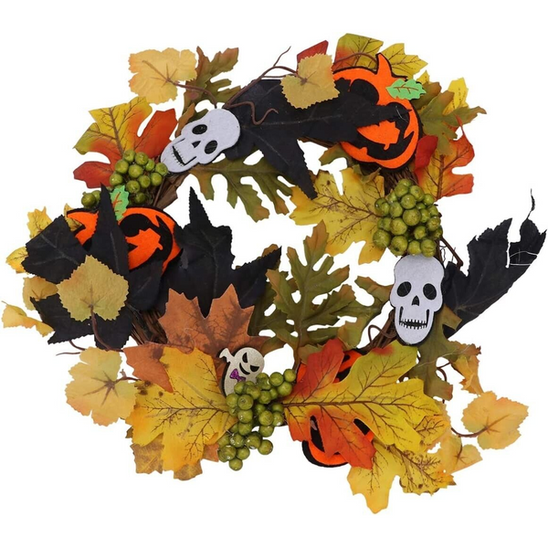 Halloween Door Wreath