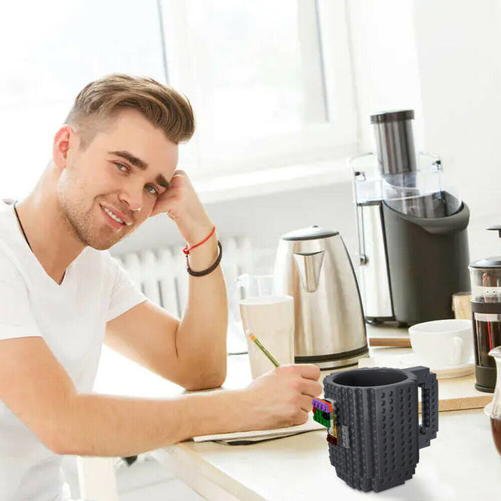 Building Bricks DIY Puzzle Mug