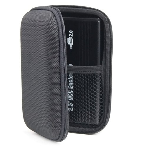 Protective 2.5" External Hard Drive Disc Zip Case