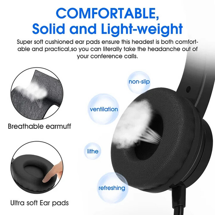 Venker U17 Noise Cancelling Headphones