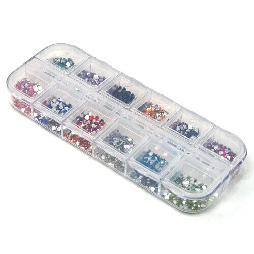 3000 Nail Art Rhinestones Gems