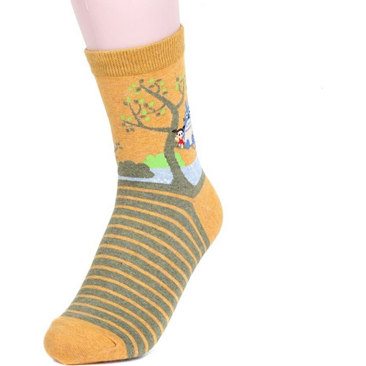 4 Pairs Famous Japan Animation Socks