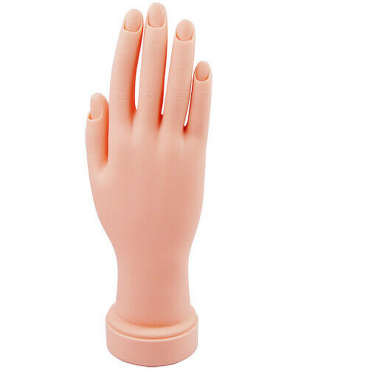 Soft Flexible Hand For Nail Art