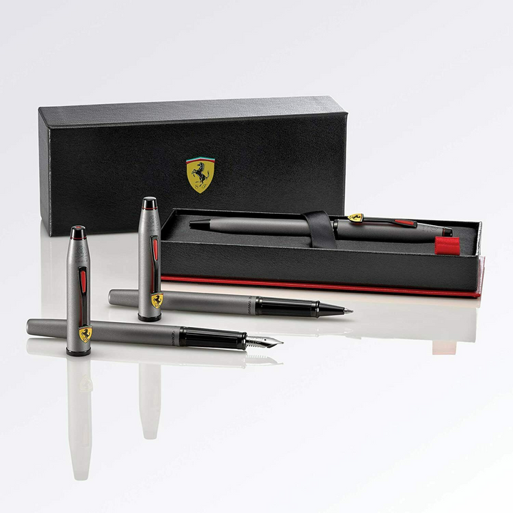 Cross Ferrari Titanium Grey Fine Fountain Pen