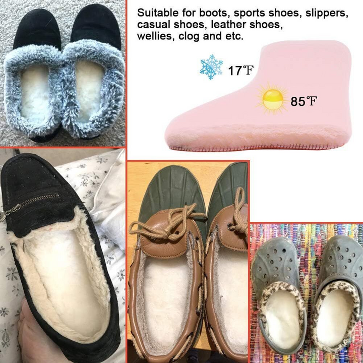 Genuine Sheepskin Shoe Insoles