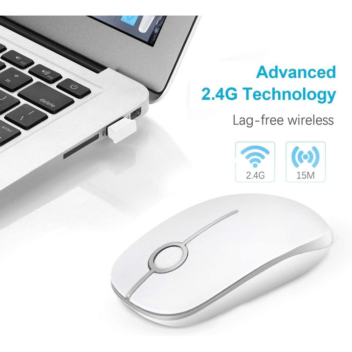 Jelly Comb Wireless Mouse White