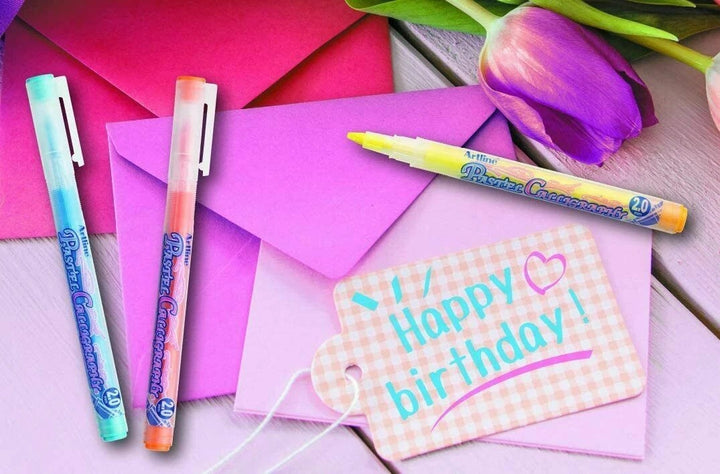 Artline 2.0mm Pastel Calligraphy Pen