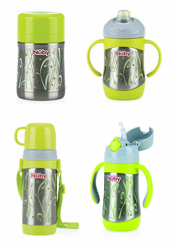 Nuby Stainless Steel Insulated Thermos Flask