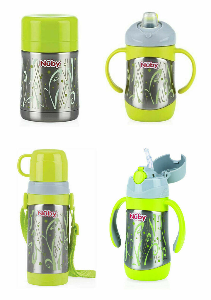 Nuby Stainless Steel Insulated Thermos Flask