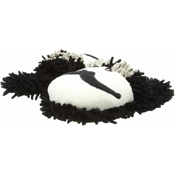 Fuzzy Friends Moustache Slippers