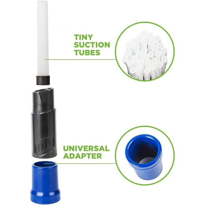 Universal Blue & Black Hoover Nozzle Straw Heads