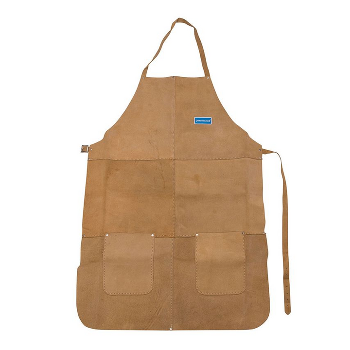 Silverline Heavy Duty Leather Workwear Apron