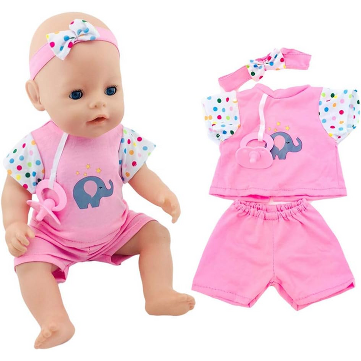 Doll Costume Romper Set