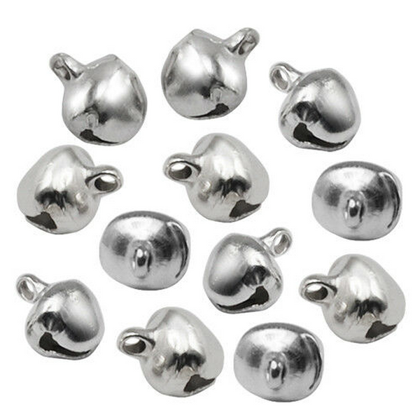 50 Small 8mm Jingle Bells