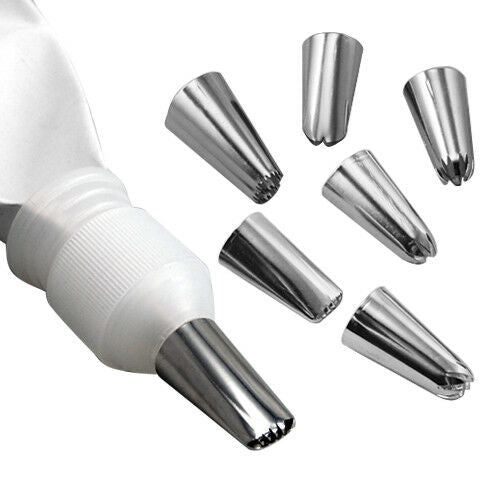 Fondant Icing Bag & 6 Nozzles