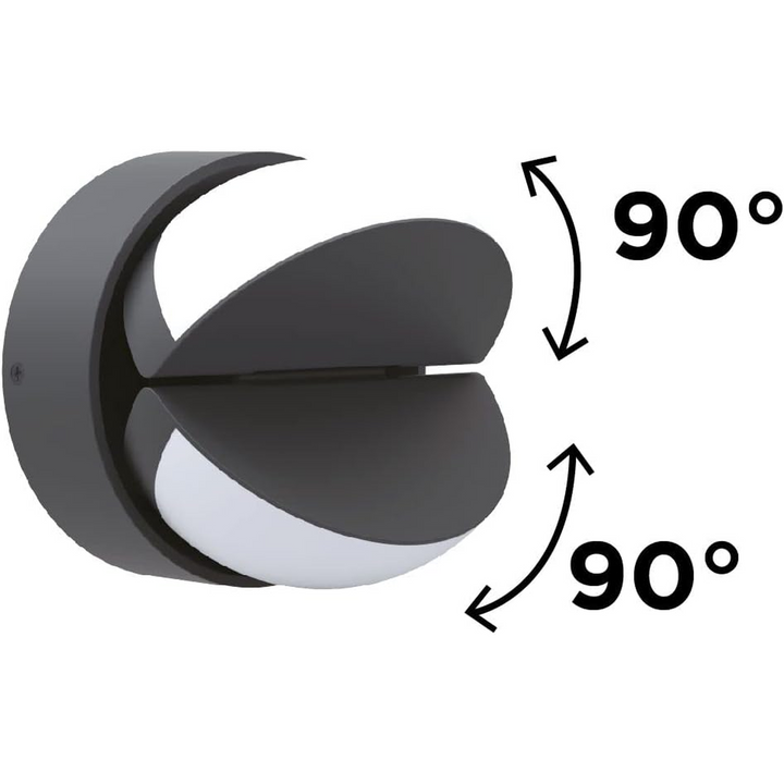 Eklips Lutec LED Outdoor Wall Light