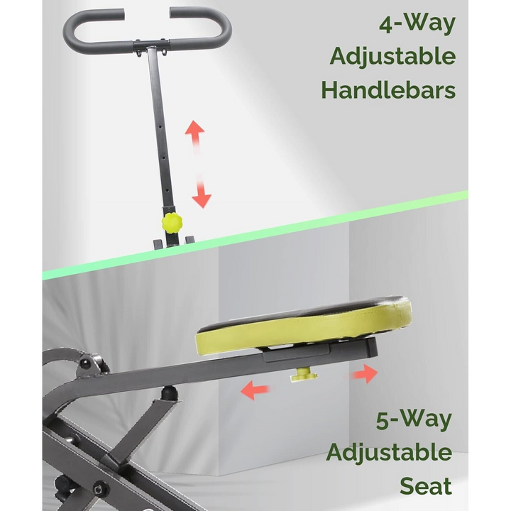 Upright Rower Exercise Machine