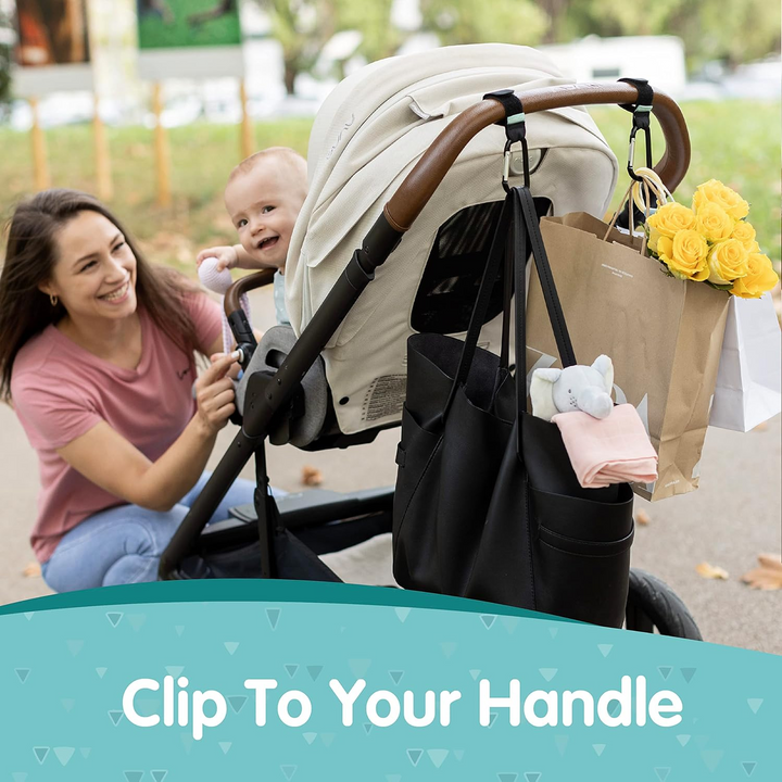 2 Onco Baby Pram Buggy Clips