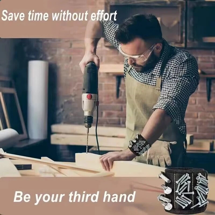 Magnetic Wristband Toolkit Holder