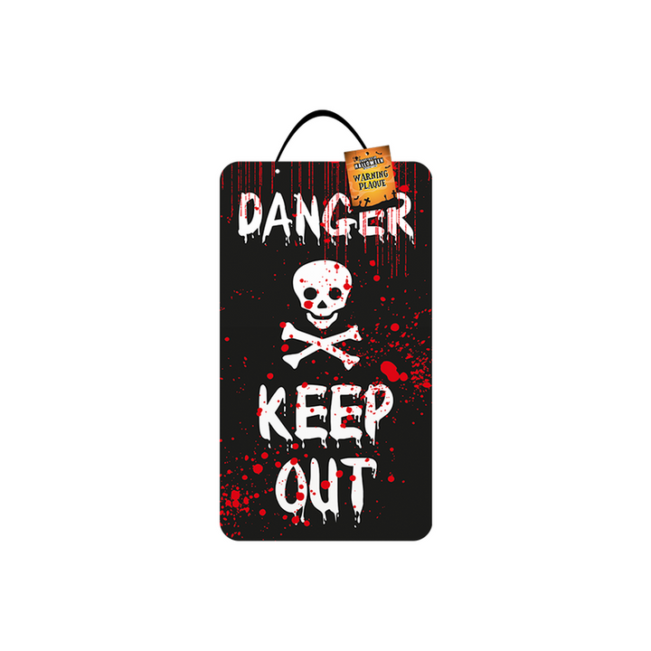 3 Halloween Hanging Door Signs