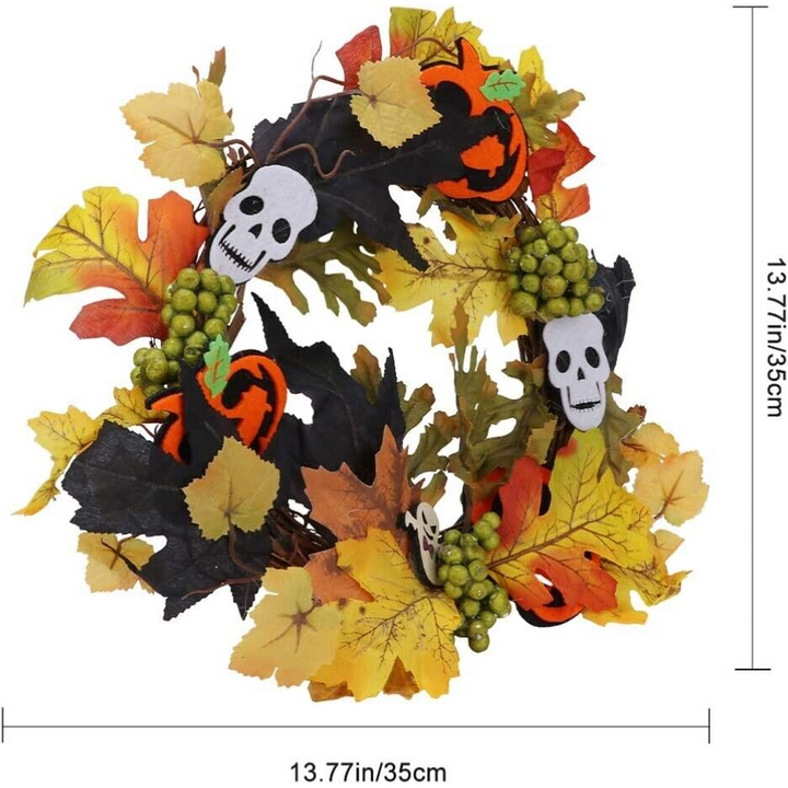 Halloween Door Wreath