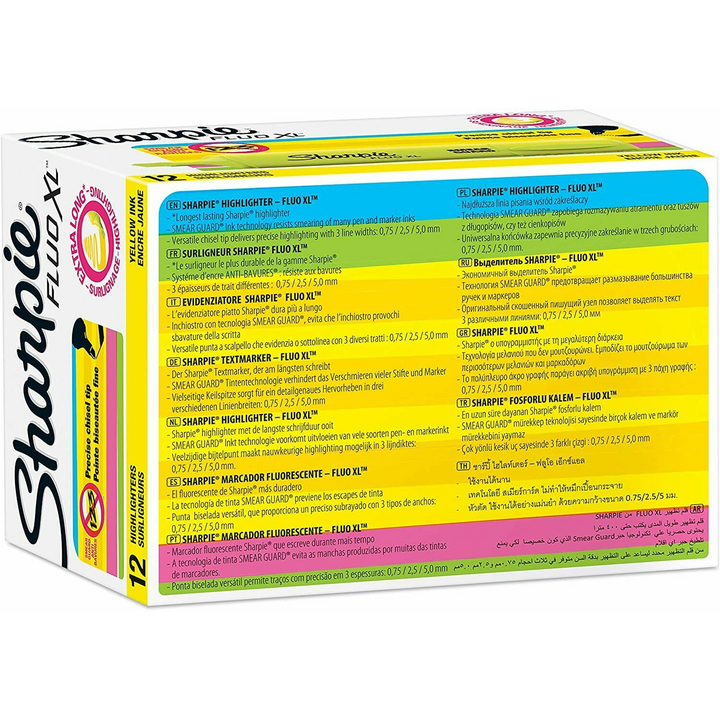 12 Yellow Sharpie Highlighters