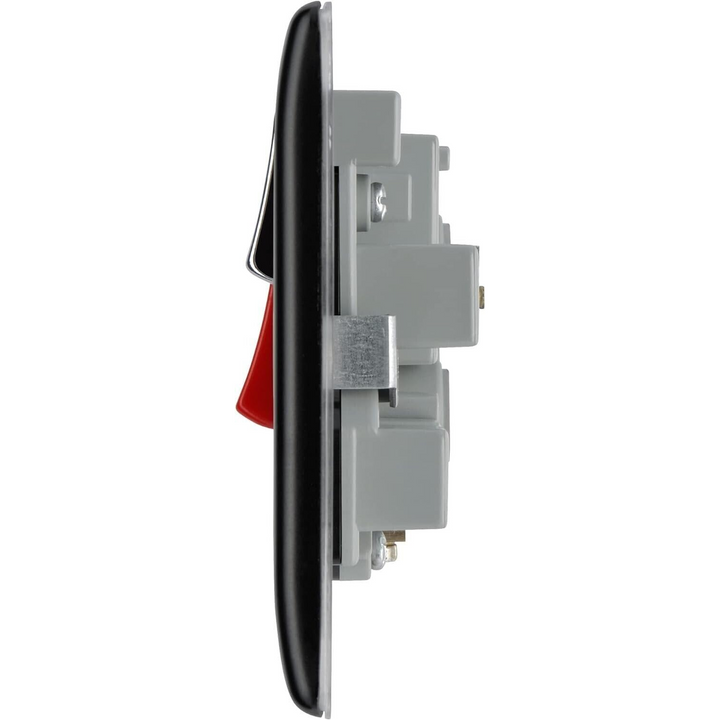 BG Electrical Black Cooker Connection Plug