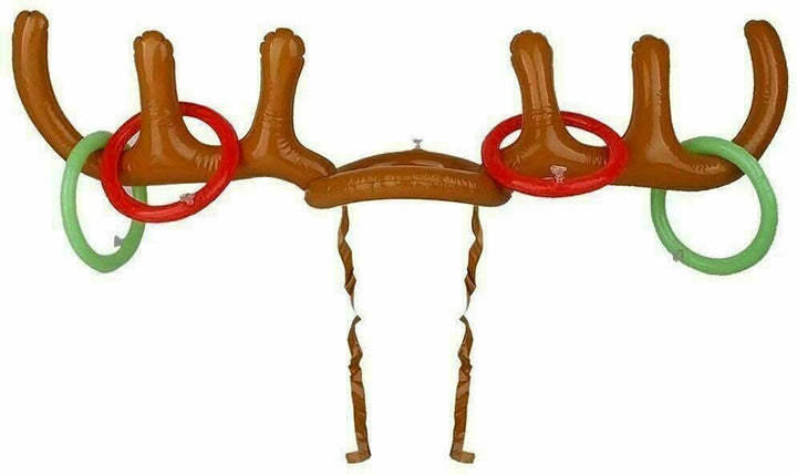 Inflatable Reindeer Ring Toss Game