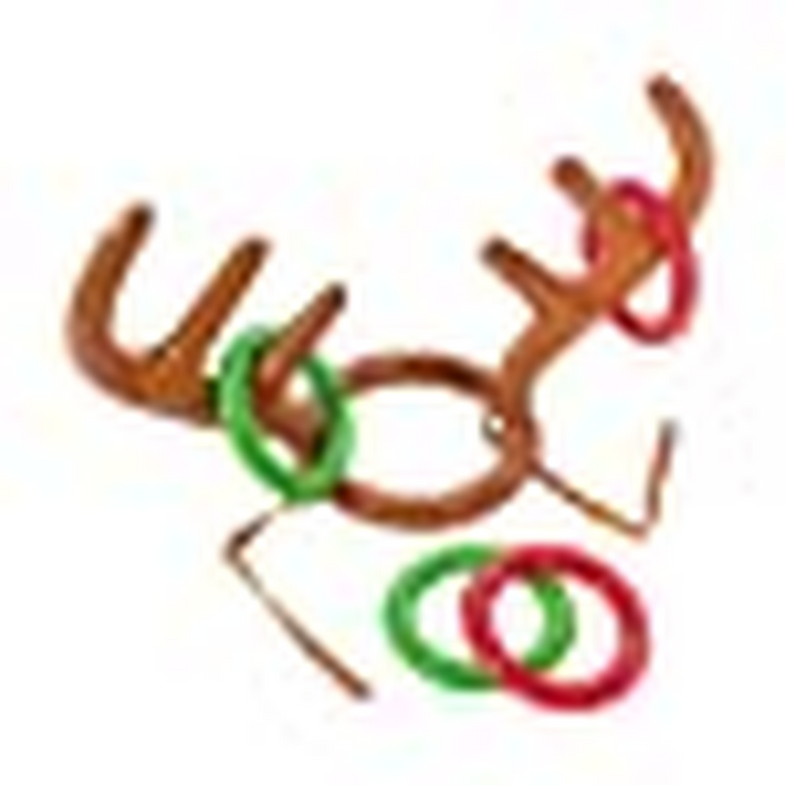 Inflatable Reindeer Ring Toss Game